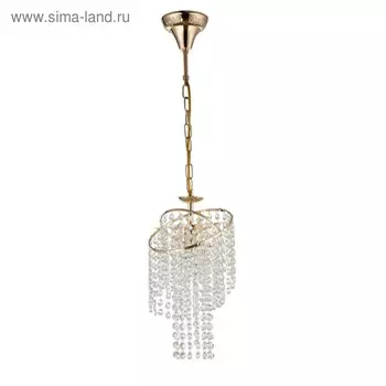 Светильник Picolla 1x60Вт E27 золото 17,5x17,5x70см