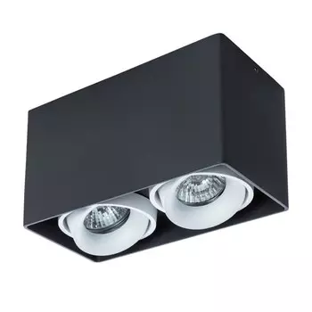 Светильник PICTOR, 2x50Вт GU10, цвет чёрный