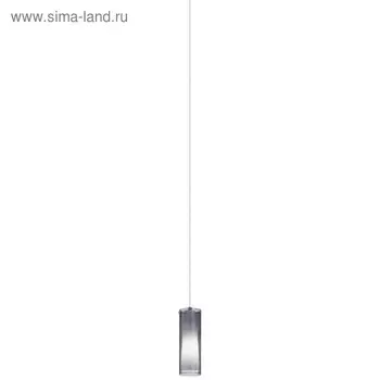 Светильник PINTO NERO 1x60Вт E27, никель 11x11x110 см