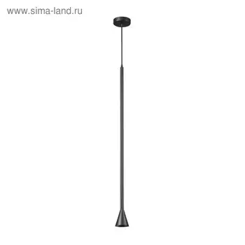 Светильник Pipa, 50Вт GU10, цвет чёрный