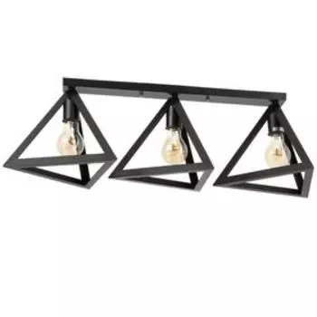 Светильник «Пирамида» 3хE27 40 Вт черный 802120 см BayerLux