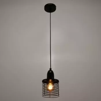 Светильник PL5 BK, 60 Вт Е27, чёрный