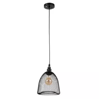 Светильник BayerLux "Плетение" 1х40Вт E27 черный 19х19х120 см.