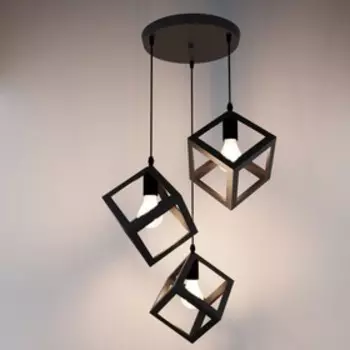 Светильник BayerLux Подвес 1738/3 «Бинго» Е27 60W 1003030 см