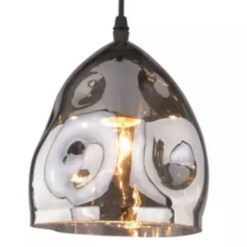 Светильник подвесной Accia 1xE27 40Вт, размер 15x15x68 см, цвет чёрный