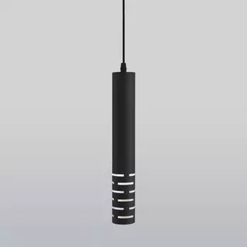 Светильник подвесной акцентный Elektrostandard, DLN003 GU10 55x55x350 мм, IP20, цвет чёрный матовый