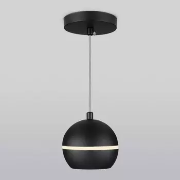 Светильник подвесной акцентный Elektrostandard, DLS023 LED 9 Вт, 100x100x900 мм, IP20, цвет чёрный