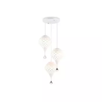 Светильник подвесной Ambrella light, Loft, TR8443, 3хE27, цвет белый