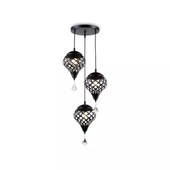 Светильник подвесной Ambrella light, Loft, TR8444, 3хE27, цвет чёрный