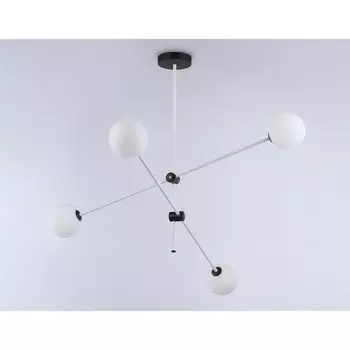 Светильник подвесной Ambrella light, Modern, TR2505, 4хG9, цвет белый, чёрный