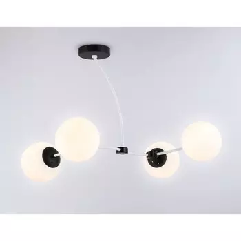 Светильник подвесной Ambrella light, Modern, TR2542, 4хE27, цвет белый, чёрный