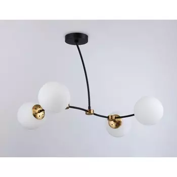 Светильник подвесной Ambrella light, Modern, TR2544, 4хE27, цвет чёрный, бронза