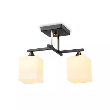 Светильник подвесной Ambrella light, Modern, TR303112, 2хE27, цвет чёрный, золото