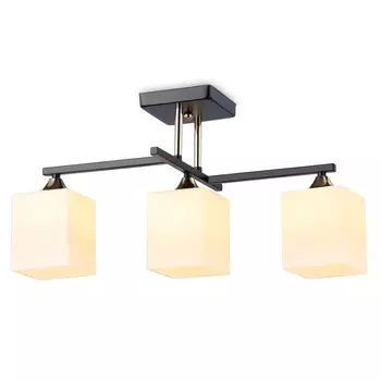 Светильник подвесной Ambrella light, Modern, TR303114, 3хE27, цвет чёрный, золото