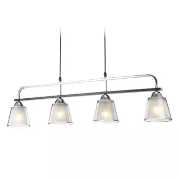 Светильник подвесной Ambrella light, Modern, TR303244, 4хE27, цвет чёрный, хром