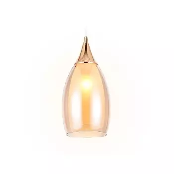 Светильник подвесной Ambrella light, Traditional, TR3543, 1хE14, цвет золото