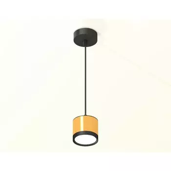Светильник подвесной Ambrella light, XP8121011, GX53 LED 12 Вт, цвет золото жёлтое, чёрный, чёрный песок