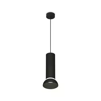 Светильник подвесной Ambrella light, XP8192100, GX53 LED 12 Вт, цвет чёрный песок, белый матовый