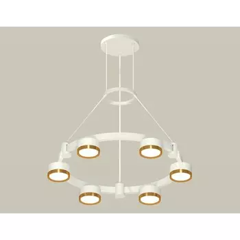 Светильник подвесной Ambrella light, XR92031102, GX53 LED 12 Вт, цвет белый песок, золото жёлтое