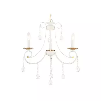 Светильник подвесной Ambrella Traditional Classic TR4915, E14, цвет белый, золото