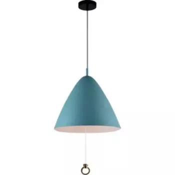 Светильник подвесной Aura 1xE27 40Вт, размер 27x27x59 см, цвет чёрный