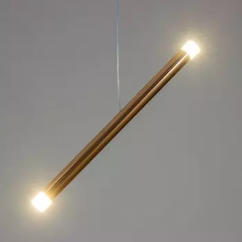 Светильник подвесной «Балансия»LED 6 Вт 4000К золото 3340-140 см