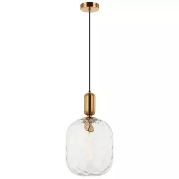 Светильник подвесной Base 1xE27 40Вт, размер 25x25x48-150 см, цвет бронза