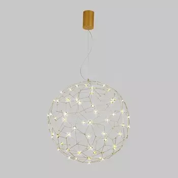 Светильник подвесной Bogate's Alioth 452/1, LED, 30 Вт, 3000К, 2403Лм, 800х800 мм, цвет медь