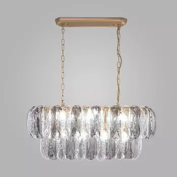 Светильник подвесной Bogate's Callas 365/10, E14, 10х60Вт, 830х350х330 мм, цвет латунь