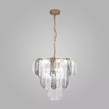 Светильник подвесной Bogate's Callas 365/12, E14, 12х60Вт, 520х520 мм, цвет латунь