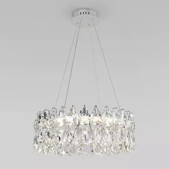 Светильник подвесной Bogate's Marvel 90371/1, LED, 72 Вт, 3000/4000/6000К, 6186Лм, 550х550 мм, цвет хром