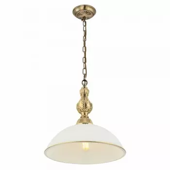 Светильник подвесной Citilux «Адриана» CL405213, 30х30х33 см, 1х75Вт, E27, цвет коричневый