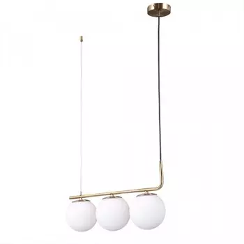 Светильник подвесной Citilux «Бремен» CL112133, 60х15х30 см, 3х40Вт, E27, цвет коричневый
