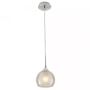 Светильник подвесной Citilux «Буги» CL157112, 15х15х45 см, 1х75Вт, E27, цвет серый
