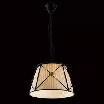 Светильник подвесной Citilux «Дрезден» CL409111, 40х40х50 см, 1х100Вт, E27, цвет коричневый