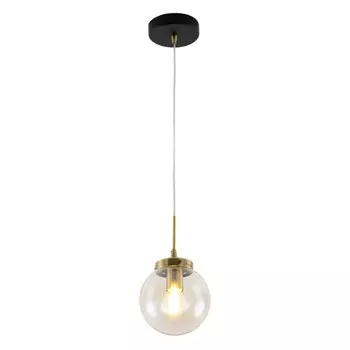 Светильник подвесной Citilux «Элвин» CL105115, 13х13х25 см, 1х20Вт, LED, цвет черный