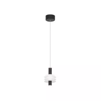 Светильник подвесной Citilux «Майя» CL202011, 12х12х25 см, 1х6Вт, LED, цвет коричневый