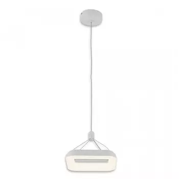 Светильник подвесной Citilux «Паркер» CL225B210, 25х25х25 см, 1х15Вт, LED, цвет белый