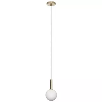 Светильник подвесной Citilux «Рунд» CL205110N, 12х12х26 см, 1х4.5Вт, G9, цвет коричневый
