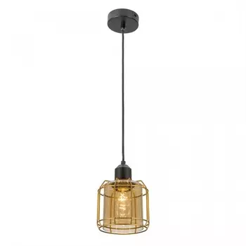 Светильник подвесной Citilux «Таверна» CL542212, 13х13х120 см, 1х75Вт, E27, цвет черный