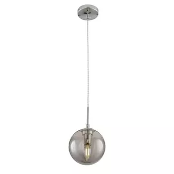 Светильник подвесной Citilux «Томми» CL102010, 15х15х21 см, 1х40Вт, E14, цвет серый