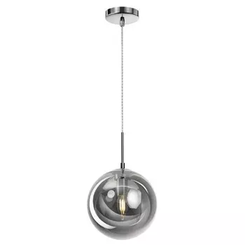 Светильник подвесной Citilux «Томми» CL102620, 20х20х34 см, 1х40Вт, E14, цвет серый