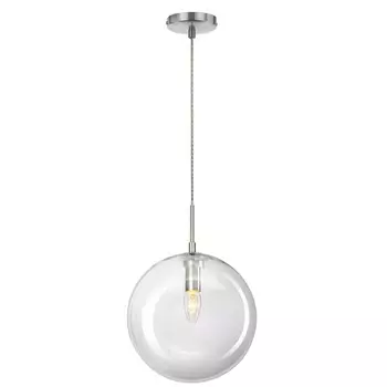 Светильник подвесной Citilux «Томми» CL102631, 25х25х38 см, 1х40Вт, E14, цвет серый