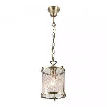 Светильник подвесной Citilux «Версаль» CL408113, 19х19х40 см, 1х75Вт, E27, цвет коричневый