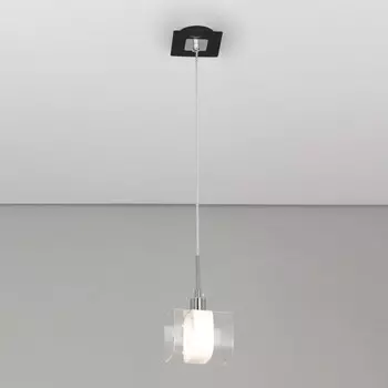 Светильник подвесной Citilux «Вирта» CL139012, 12х10х25 см, 1х60Вт, E14, цвет серый