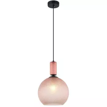 Светильник подвесной Coloure 1xE27 40Вт, размер 24,5x24,5x39-150 см, цвет чёрный