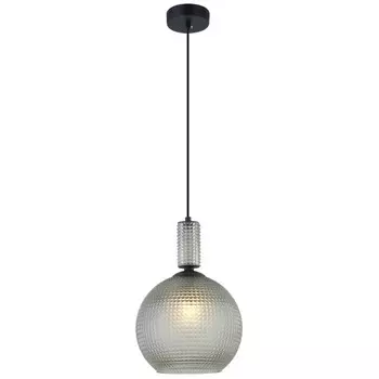 Светильник подвесной Coloure 1xE27 40Вт, размер 24,5x24,5x39-150 см, цвет чёрный