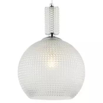 Светильник подвесной Coloure 1xE27 40Вт, размер 24,5x24,5x39-150 см, цвет хром