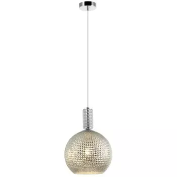 Светильник подвесной Coloure 1xE27 40Вт, размер 24,5x24,5x39-150 см, цвет хром