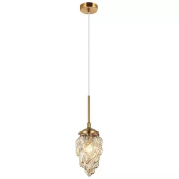 Светильник подвесной Cream 1xE27 40Вт, размер 12x12x38-150 см, цвет бронза